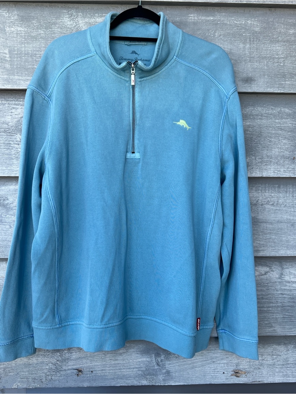 Tommy Bahama Relax Quarter Zip Pullover Sweater Golf Sweatshirt Mens Size XL